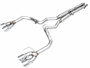 AWE Tuning Track Edition Cat-Back Exhaust for 2024-2026 Ford Mustang - Chrome Silver Tips (4 in)