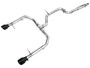 AWE Tuning Track Edition Cat-Back Exhaust for 2022-2026 Volkswagen Jetta - Chrome Silver Tips (5 in)