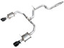 AWE Tuning Touring Edition Cat-Back Exhaust for 2022-2026 Volkswagen Jetta - Diamond Black Tips (5 in)