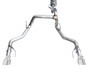 AWE Tuning 0FG Cat-Back Exhaust for 2021-2026 Ford F-150 - Chrome Silver Tips (5 in)