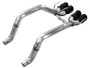 AWE Tuning Track Edition Axle-Back Exhaust for 2005-2008 Chevrolet Corvette - Diamond Black Tips (4.5 in)