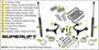 Superlift Suspension Lift Kit K1012 for 2005-2023 Toyota (Tacoma)