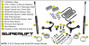Superlift Suspension Lift Kit K1012 for 2005-2023 Toyota (Tacoma)