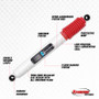 Rancho Front RS5000 Steering Stabilizer for 05-07 Ford Pickup/F250 Series SD
