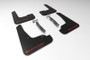 Rally Armor Black UR Mud Flap with Red Logo for 21-23 Hyundai Elantra (Not Compatible with Elantra N/N Line)