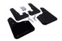 Rally Armor UR Black Mud Flap with Grey Logo for 2010+ Subaru Legacy