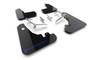 Rally Armor For 2022+ Subaru BRZ / 2022+ Toyota GR86 Black UR Mud Flap W/ Blue