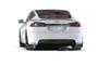 For Rally Armor 21-23 Tesla Model S / S Plaid Black UR Mud Flap W/ White Logo