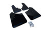 Rally Armor MF5-UR-BLK/BL Black Mud Flap/Blue Logo