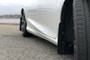 Rally Armor MF50-UR-BLK/WH Black Mud Flap/White Logo