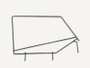 Rampage Door Window Frame 89699 for 1987-1995 Jeep (Wrangler)