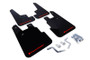 Rally Armor Black Mud Flap with Red Logo for 14+ Subaru Forester