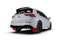 Rally Armor for MK8 Volkswagen Golf GTI/R UR Red Mud Flap W/ White Logo