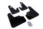 Rally Armor MF8-UR-BLK/GRY Black Mud Flap/Grey Logo