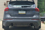 Rally Armor for 13+ Ford Focus ST Black Mud Flap W/ Grey Logo