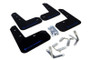 Rally Armor MF23-UR-BLK/BL Black Mud Flap/Blue Logo