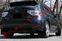 Rally Armor V2 for 08-11 STI (hatch) / 11 WRX (hatch) UR Black Mud Flap w/ logo
