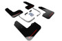 Rally Armor for 2019+ Hyundai Veloster N UR Black Mud Flap W/ Red Logo