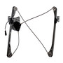 AISIN Power Window Regulator Assembly w Motor RPAGM-089 for 1999-2005 Oldsmobile/Pontiac (Alero, Grand Am)