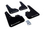 Rally Armor MF17-UR-BLK/WH Black Mud Flap/White Logo