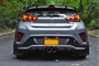 Rally Armor UR Black Mud Flap with Dark Grey Logo for 2019+ Hyundai Veloster Turbo R-Spec