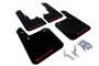 Rally Armor MF36-UR-BLK/RD Black Mud Flap/Red Logo
