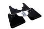 Rally Armor MF11-UR-BLK/GRY Black Mud Flap/Grey Logo