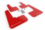 Rally Armor for 20+ Subaru Outback UR Red Mud Flap W/ White Logo