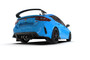 For Rally Armor 2023+ Honda Civic Type R Black Mud Flap Light Blue Logo