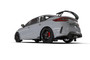 For Rally Armor 2023+ Honda Civic Type R Black Mud Flap Grey Logo
