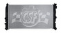 CSF Radiator for 2020-2025 Lexus/Toyota 2.0L 1.8L (UX250h, UX300h, Corolla, Prius)