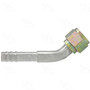 Four Seasons 45 Degree Female O-Ring, Aluminum, Standard Diameter Barb and Clamp, A/C Fitting 12108