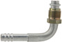Four Seasons 90 Degree Male O-Ring, Aluminum, Standard Diameter Barb and Clamp, A/C Fitting 11908