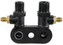 Four Seasons #8 MIO Discharge, #10 MIO Suction 90 Degree w/R12 Ports, Compressor Manifold for 1999 Ford 4.6L (F-250) 12198