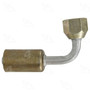 Four Seasons 90 Degree Female Flare, Aluminum, Standard Diameter Beadlock, A/C Fitting 10606