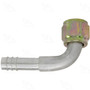 Four Seasons 90 Degree Female O-Ring, Aluminum, Standard Diameter Barb and Clamp, A/C Fitting 12210