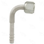 Four Seasons 90 Degree Female Metric O-Ring, Aluminum, Standard Diameter Barb and Clamp 14606