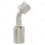Four Seasons 45 Degree Female O-Ring Long Pilot, Steel, Standard Dia. Beadlock A/C Fitting 14218