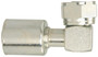 Four Seasons 90 Degree Female O-Ring Short Drop, Steel, Standard Dia. Beadlock A/C Fitting 15212
