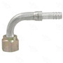 Four Seasons 90 Degree Female O-Ring, Aluminum, Standard Diameter Barb and Clamp, A/C Fitting 13620