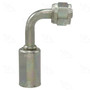 Four Seasons 90 Degree Female O-Ring Long Pilot, Steel, Standard Dia. Beadlock A/C Fitting 14226