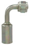 Four Seasons 90 Degree Female O-Ring Long Pilot, Steel, Standard Dia. Beadlock A/C Fitting 14226
