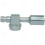 Four Seasons 90 Degree Rotolock Short Drop with R134a Service Port, Steel, Std. Dia. Beadlock 14768