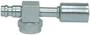 Four Seasons 90 Degree Rotolock Short Drop with R134a Service Port, Steel, Std. Dia. Beadlock 14768