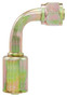 Four Seasons 90 Degree Female O-Ring Long Pilot, Steel, Standard Dia. Beadlock A/C Fitting 14228