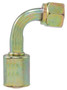 Four Seasons 90 Degree Female O-Ring Long Pilot, Steel, Standard Dia. Beadlock A/C Fitting 16612