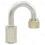 Four Seasons 180 Degree Female O-Ring, Aluminum, Standard Diameter Beadlock, A/C Fitting 17218