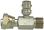 Four Seasons Female O-Ring to Male Insert O-Ring with R134a Service Port, Steel, Adapter 17232