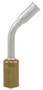 Four Seasons 45 Degree Female Springlock, Aluminum, Standard Diameter Beadlock, A/C Fitting 17926