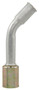 Four Seasons 45 Degree Female Springlock, Aluminum, Standard Diameter Beadlock, A/C Fitting 17930